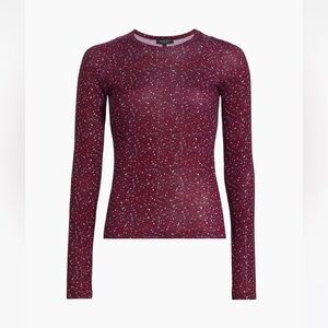 rag & bone Shaw Cotton-Blend Crewneck Long-Sleeve Sweater